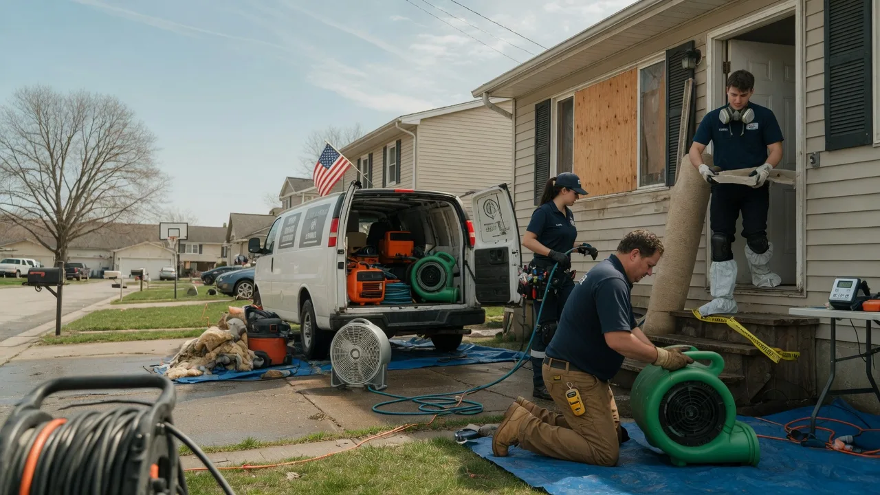 Water Damage Restoration in Oak, NE near me